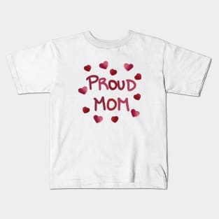 Proud mom Kids T-Shirt